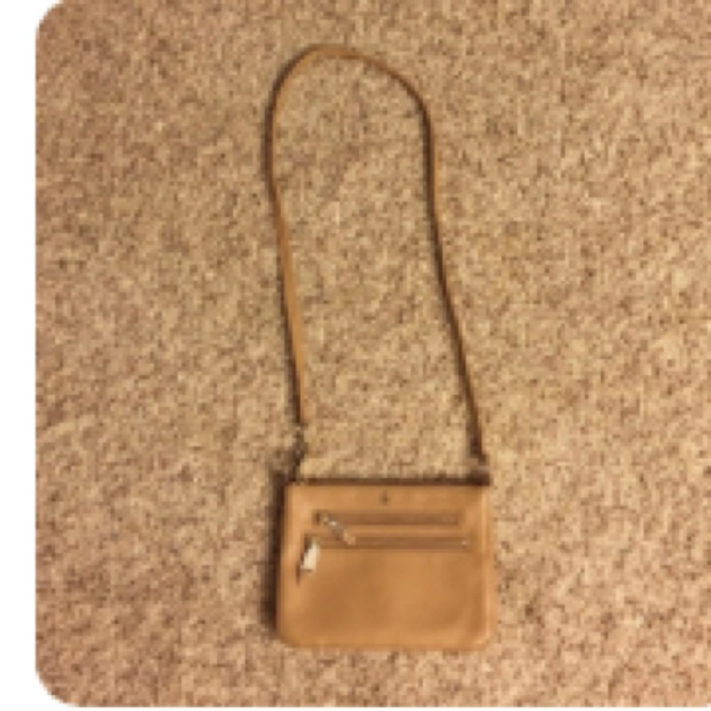 Tan leather Cole Haan crossbody